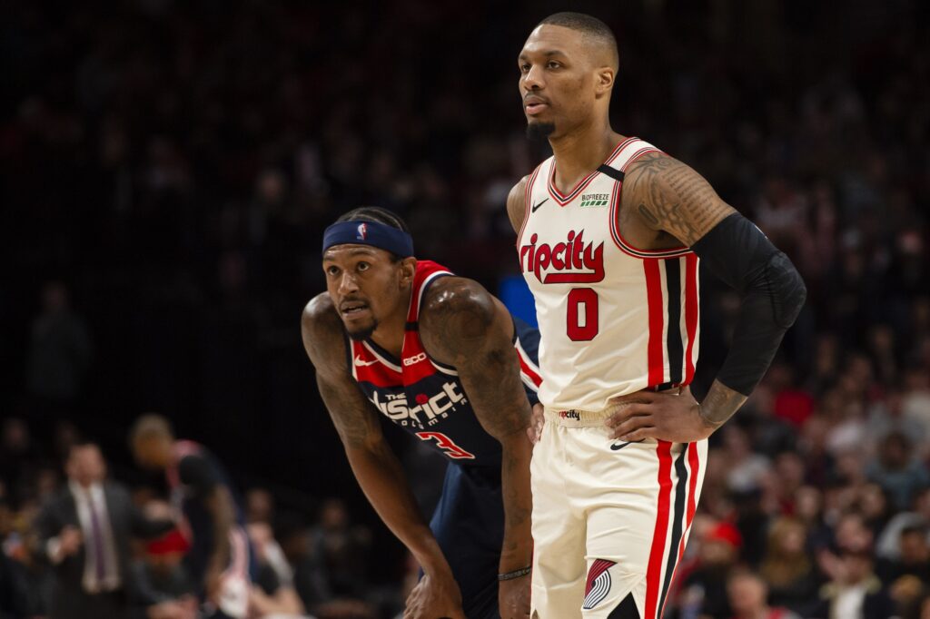 Bradley Beal and Damian Lillard