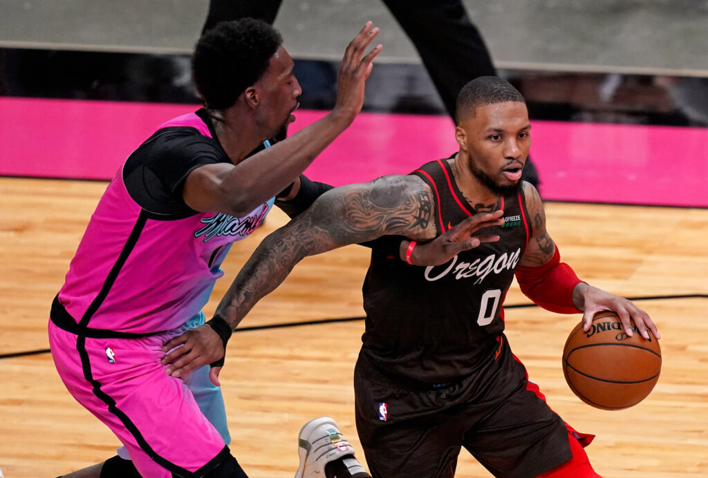 Damian Lillard and Bam Adebayo