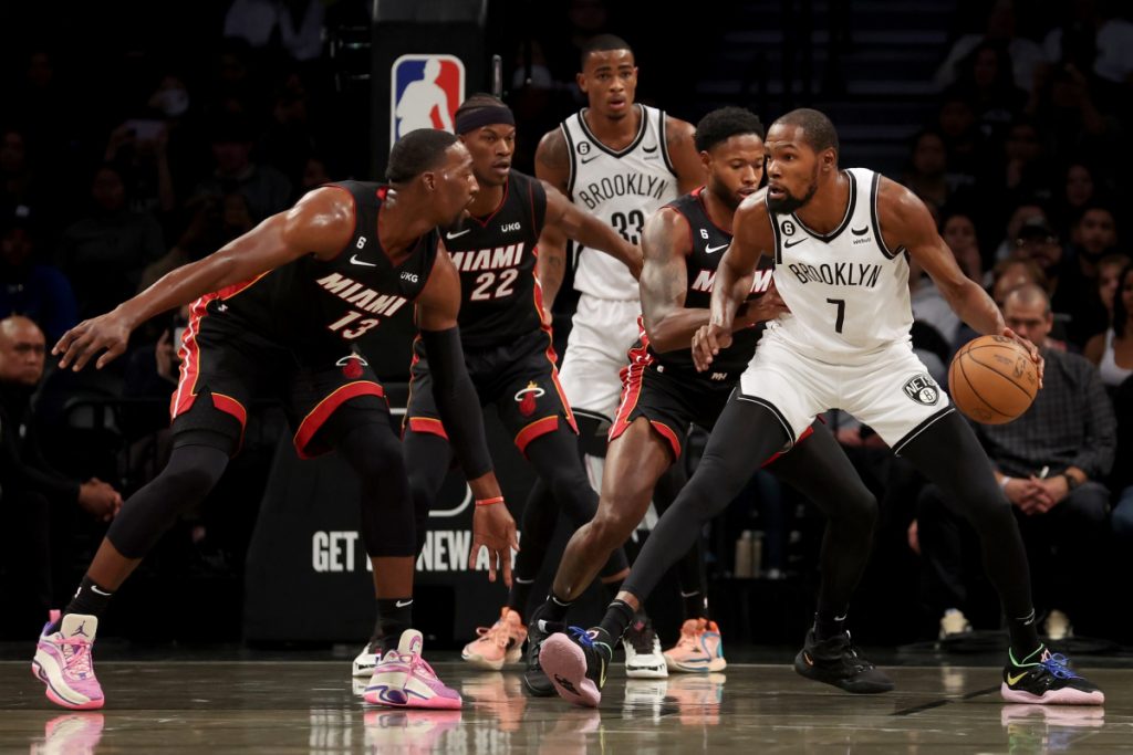 Bam Adebayo and Jimmy Butler