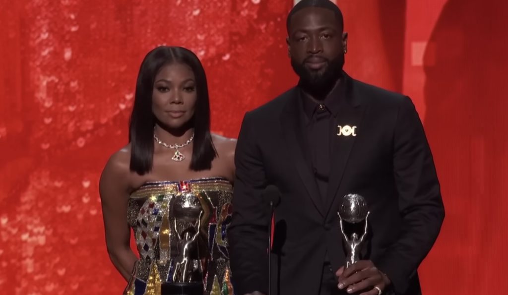 Dwyane Wade and Gabrielle Union