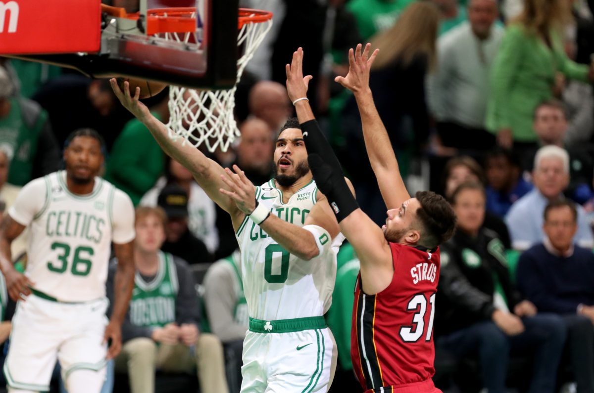 Max Strus Miami Heat Boston Celtics