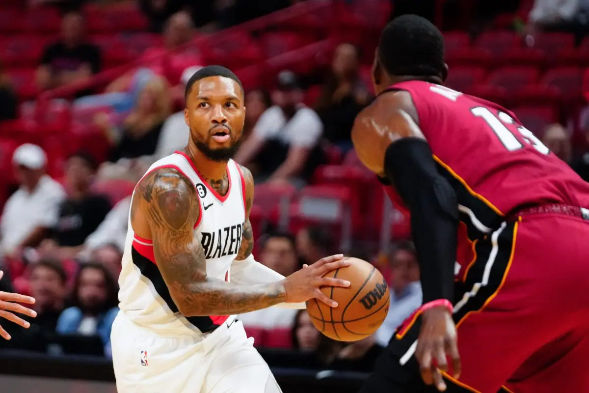 What did Miami Heat center Bam Ado have to say about the Blazers' Damian  Lillard and the possible trade? - AS USA