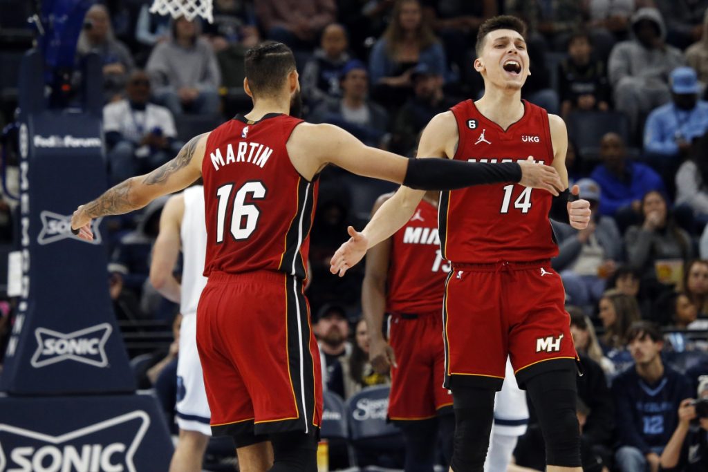 Caleb Martin and Tyler Herro