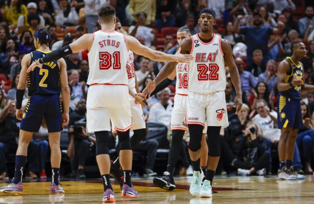 Max Strus Shares How Flicking Off Jimmy Butler After Intense 1-on-1 ...