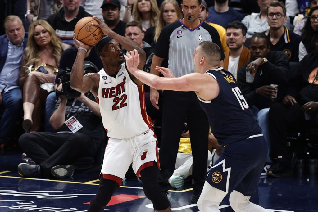 Jimmy Butler and Nikola Jokic