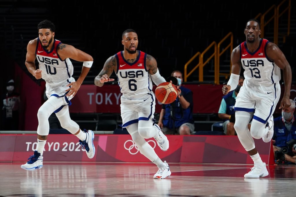 Damian Lillard and Bam Adebayo