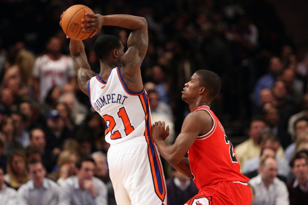 Iman Shumpert and Jimmy Butler