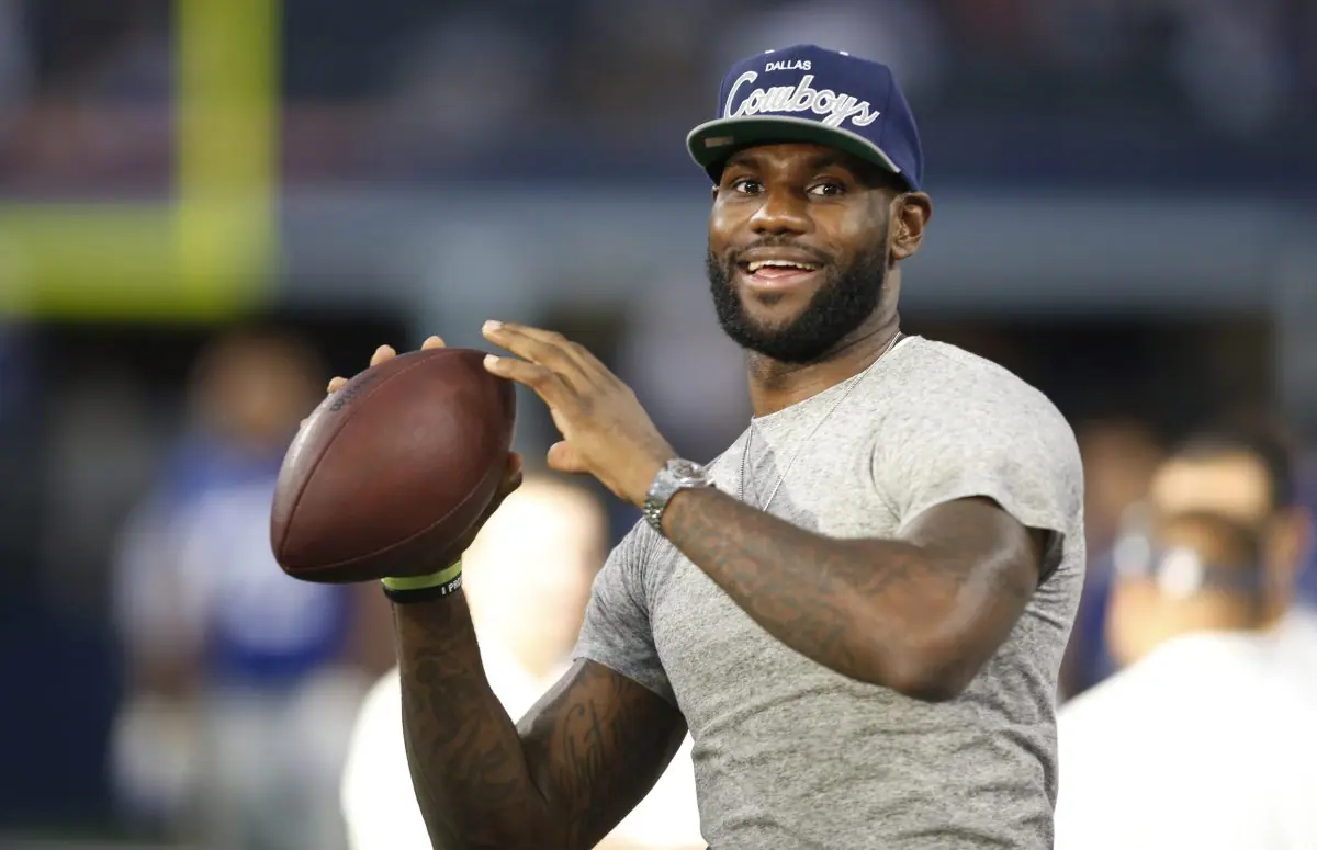 Why LeBron James might show up at Giants practice 