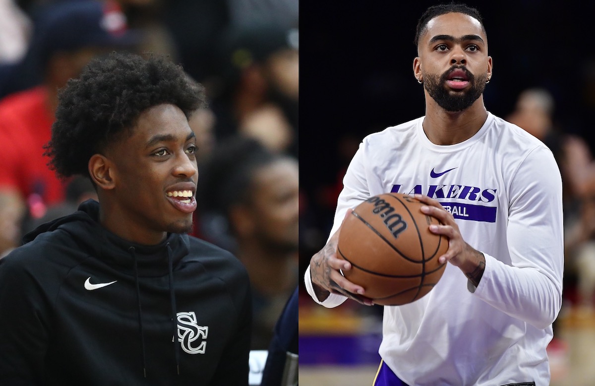 Zaire Wade and D'Angelo Russell