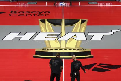 Miami Heat In-Season Tournament court