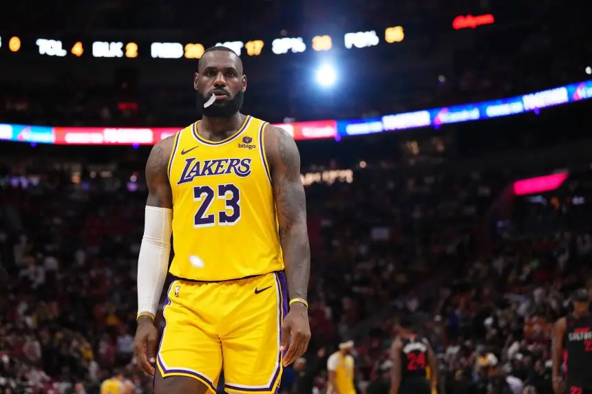 LeBron James Lakers