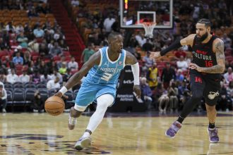 Terry Rozier and Caleb Martin