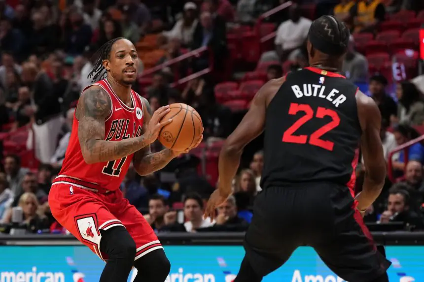 DeMar DeRozan and Jimmy Butler