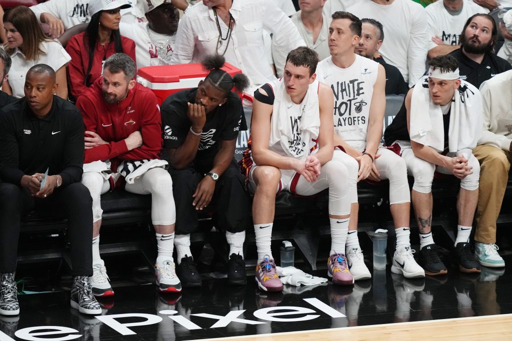 Miami Heat bench