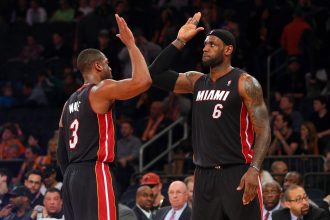 Dwyane Wade and LeBron James