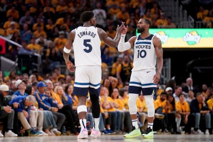 Anthony Edwards and Mike Conley