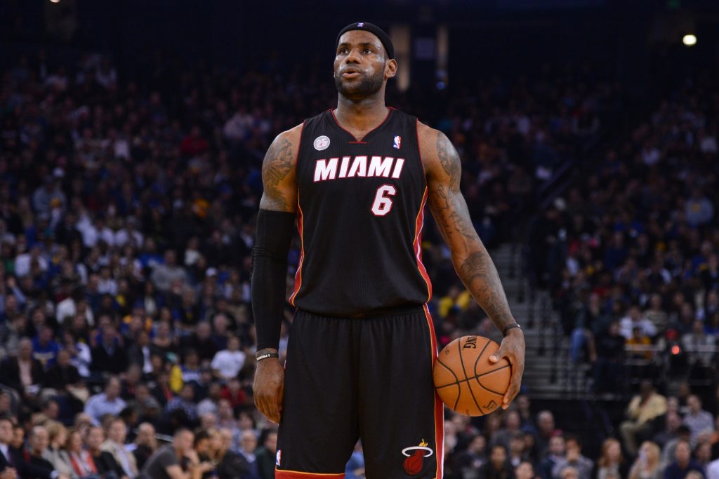 LeBron James Miami Heat