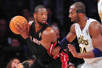 Dwyane Wade and Kobe Bryant