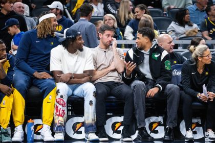 Tyrese Haliburton and James Johnson