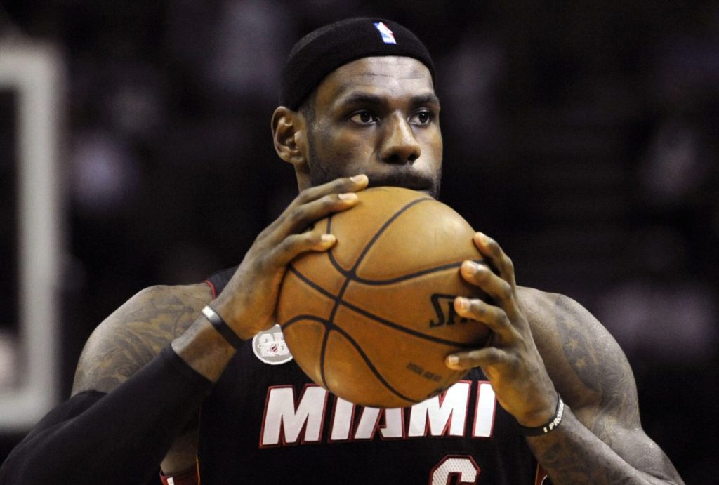 LeBron James Miami Heat