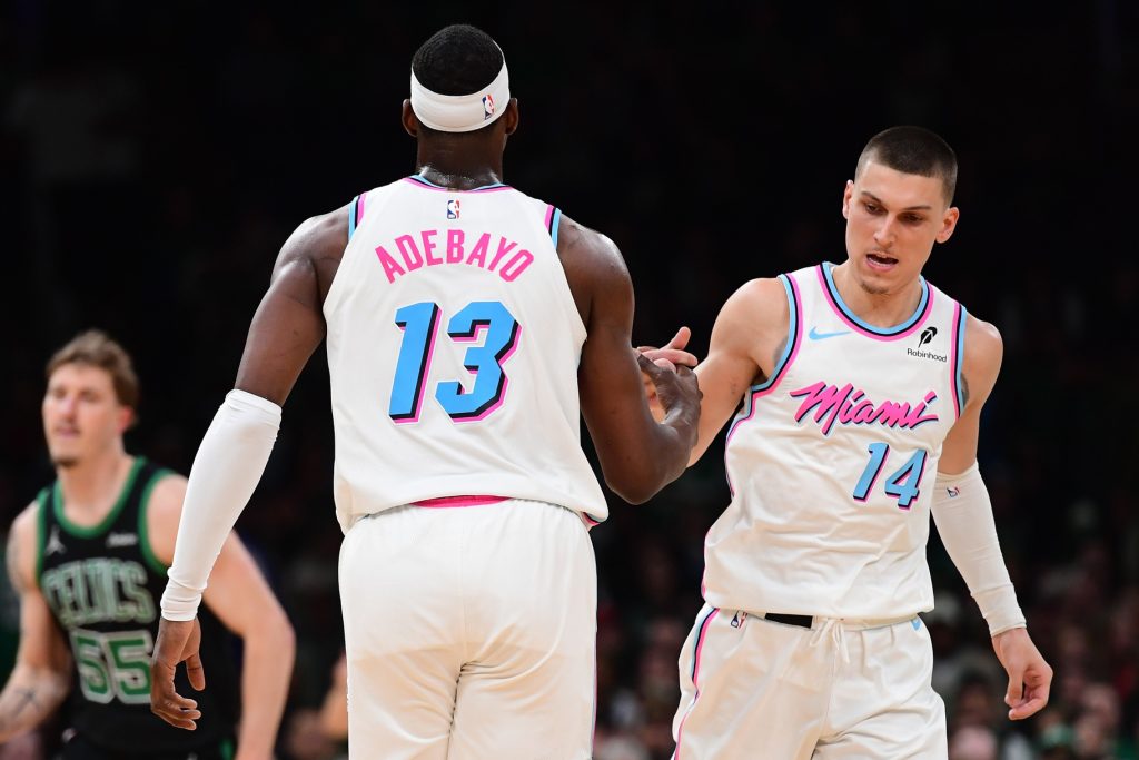 Bam Adebayo and Tyler Herro